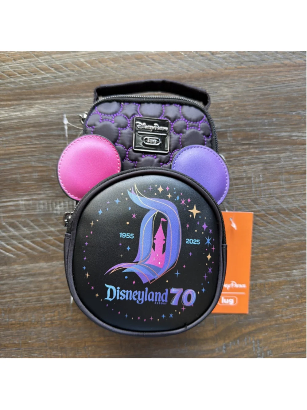 NEW Disneyland X Lug Limited Edition 70th Anniversary Crossbody Belt Bag Mickey